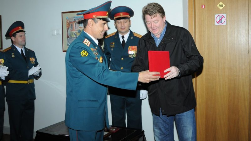 Пензец и Почётный нефтяник Чернов
