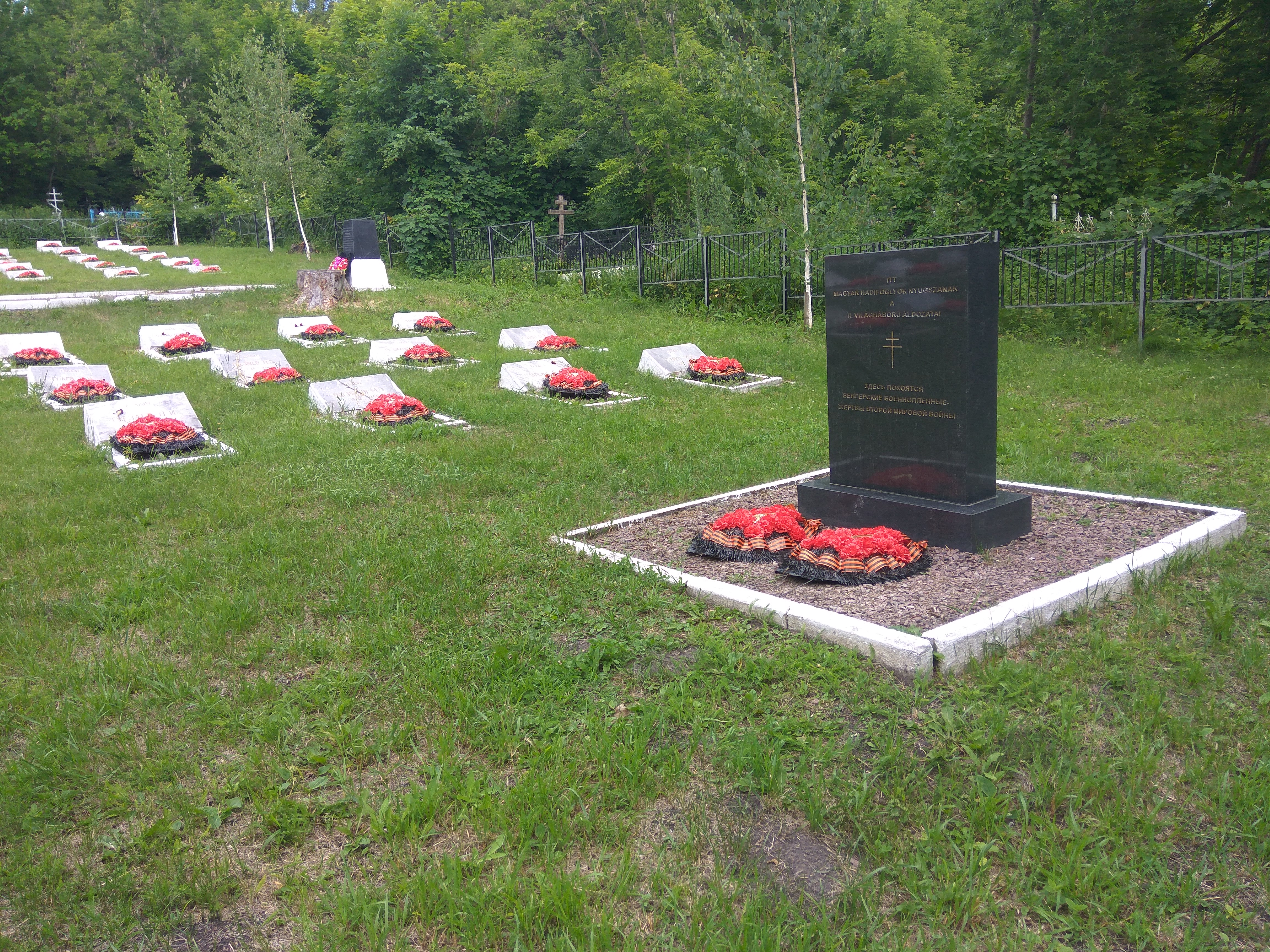 В Пензе почтили память венгерских военнопленных георгиевскими венками