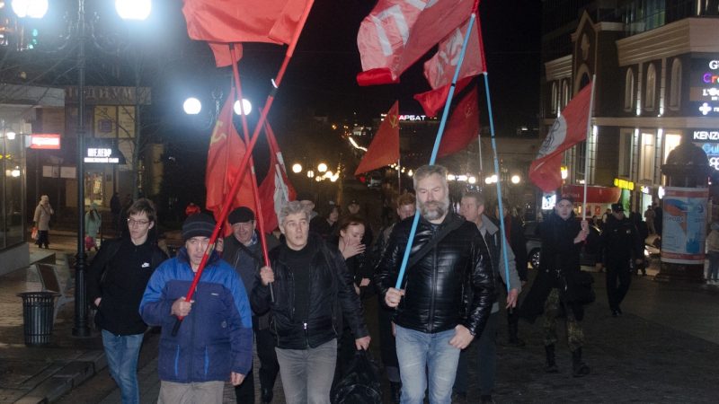 В Пензе прошли мероприятия в честь 106 годовщины Октябрьской революции