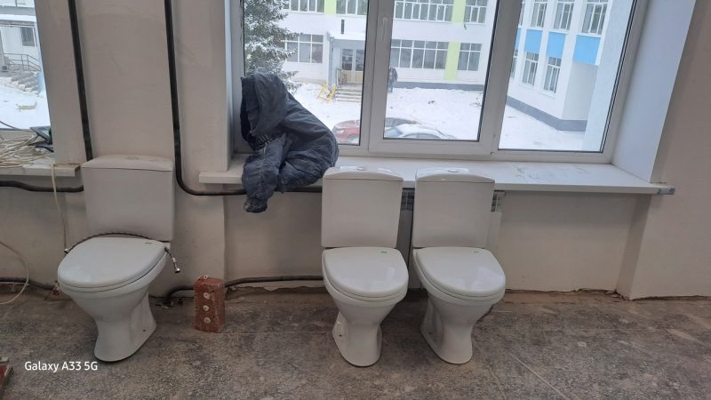 В Заречном сорван ремонт школы, находившийся на личном контроле губернатора Мельниченко